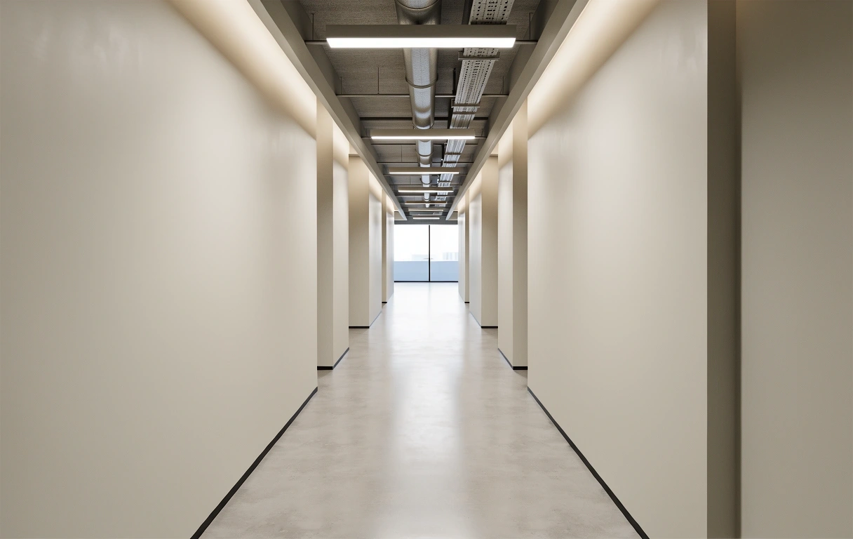 Research facility interior